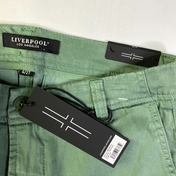 Liverpool Treeline Green Trouser Pants - Picture 4 of 4